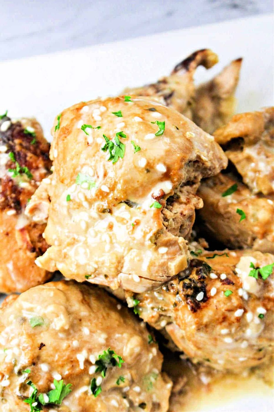 Instant Pot Tahini Chicken