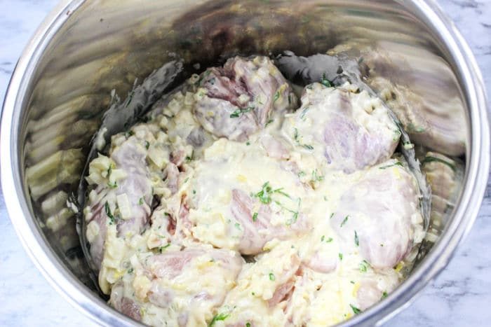 Instant Pot Tahini Chicken
