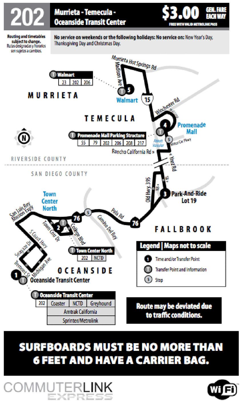 25 Cents Temecula Beach Bus