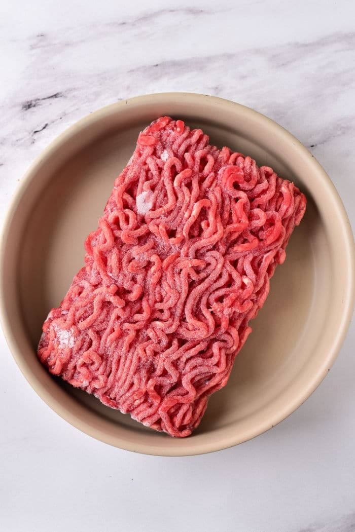 Thaw Ground Beef in Microwave