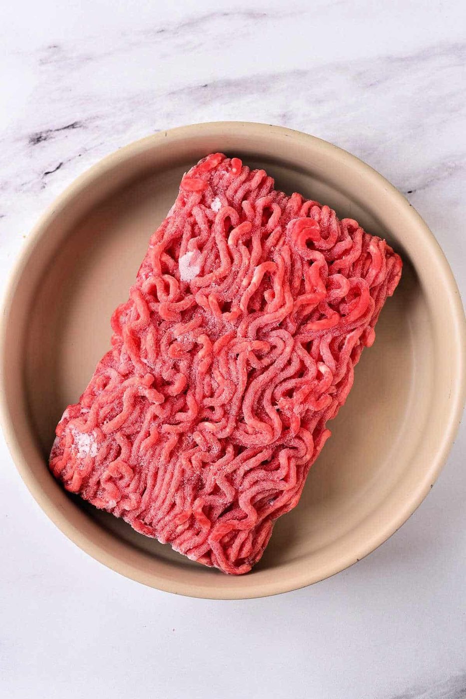 Thaw Ground Beef in Microwave