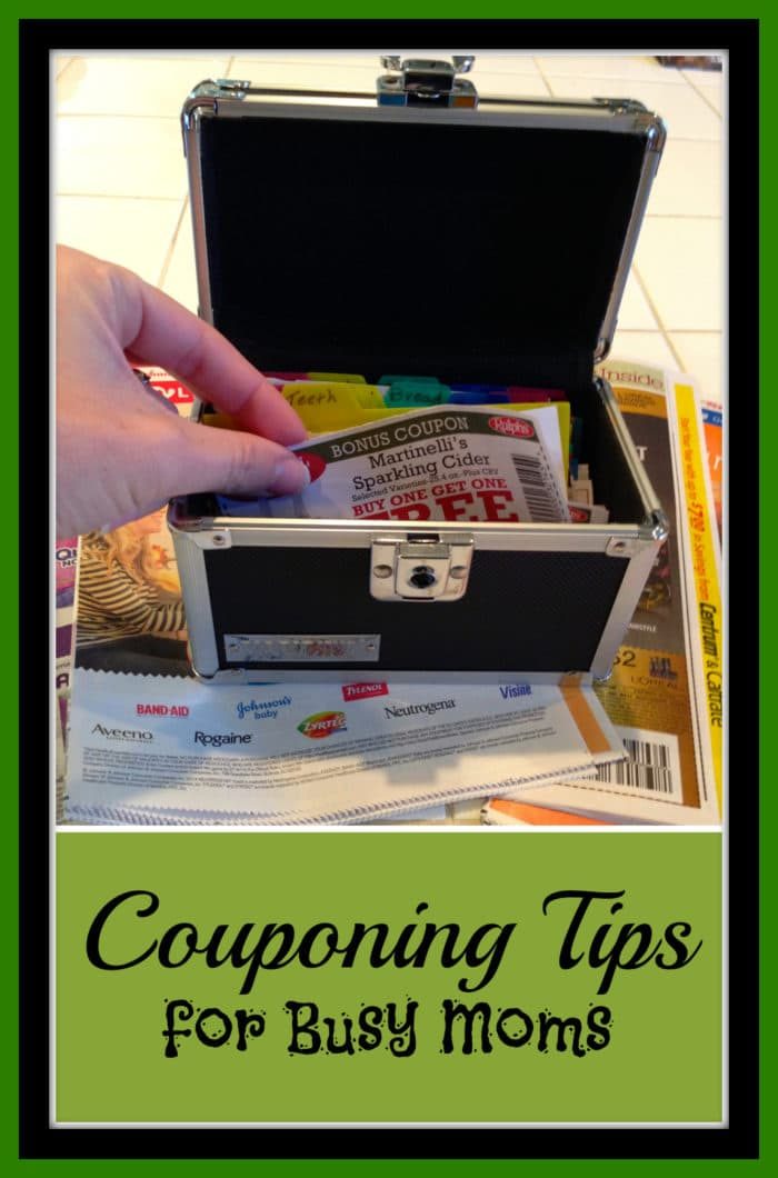 couponing Tips for busy moms