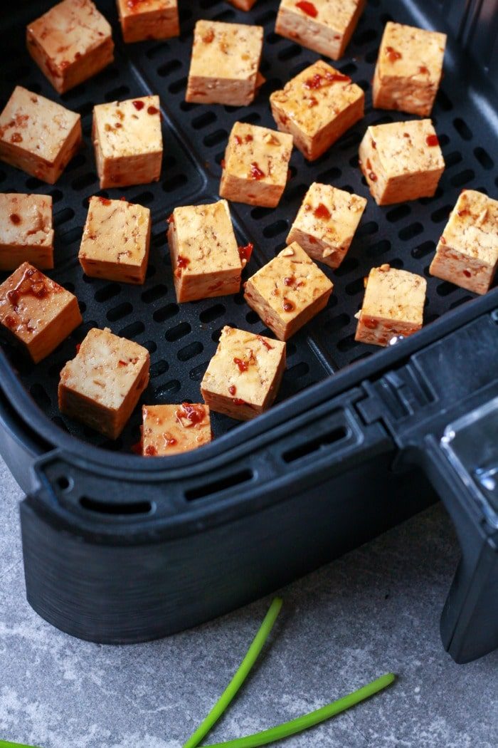 crispy tofu in air fryer