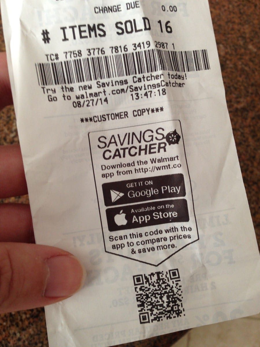 walmart savings catcher