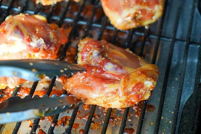 barbecued chicken