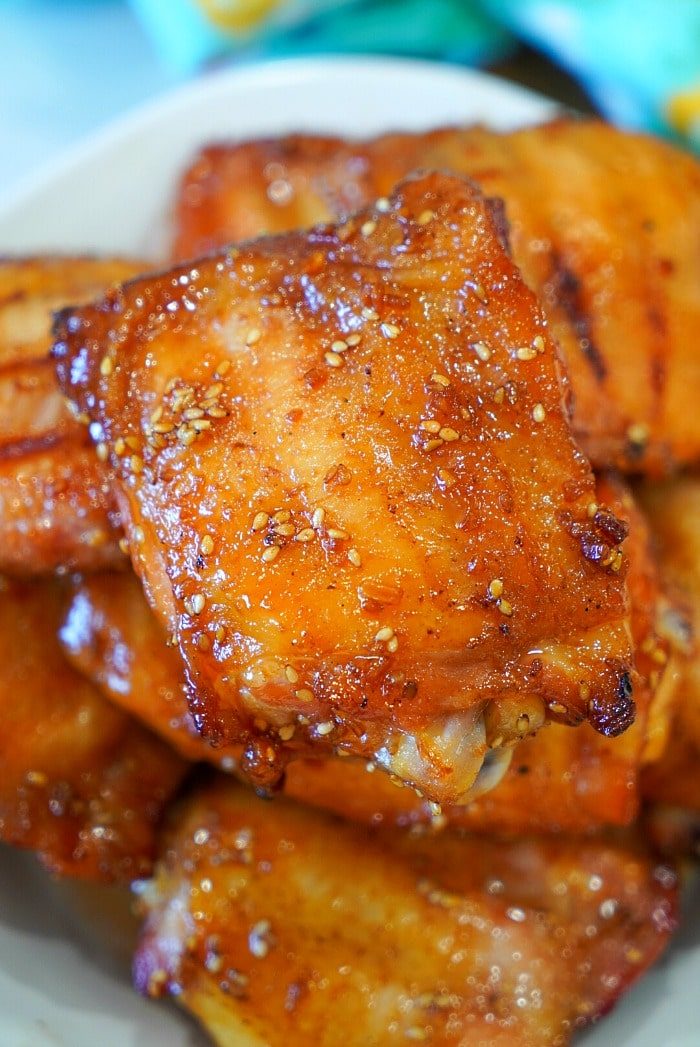 smoker chicken thighs