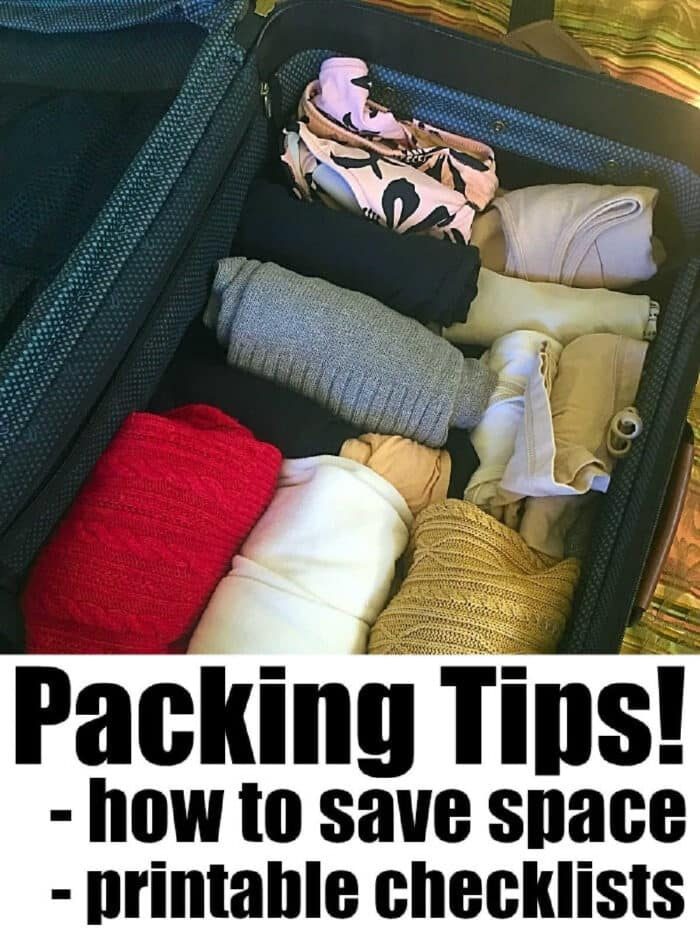 packing hacks for road trip