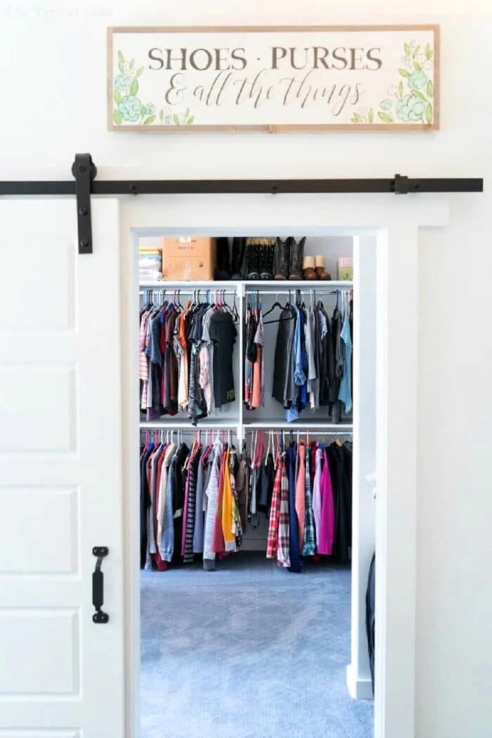 Turning Spare Bedroom into Closet