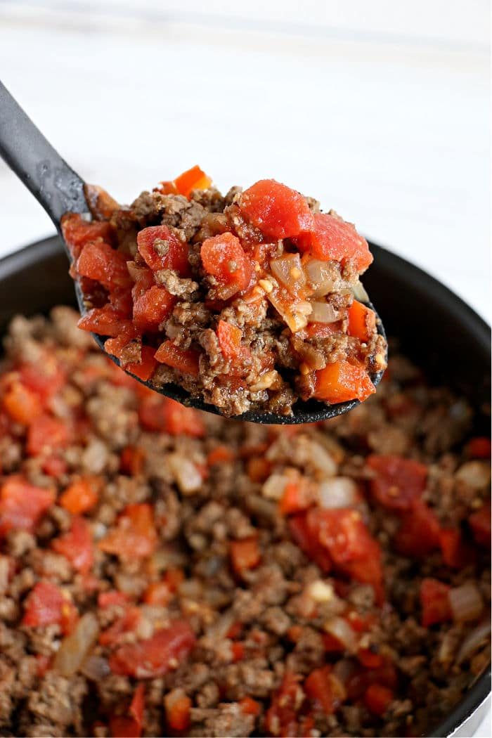 cabbage and ground beef