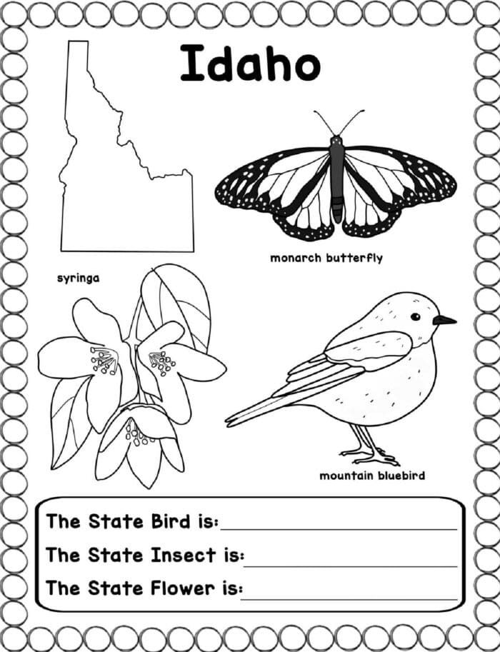 learning about idaho