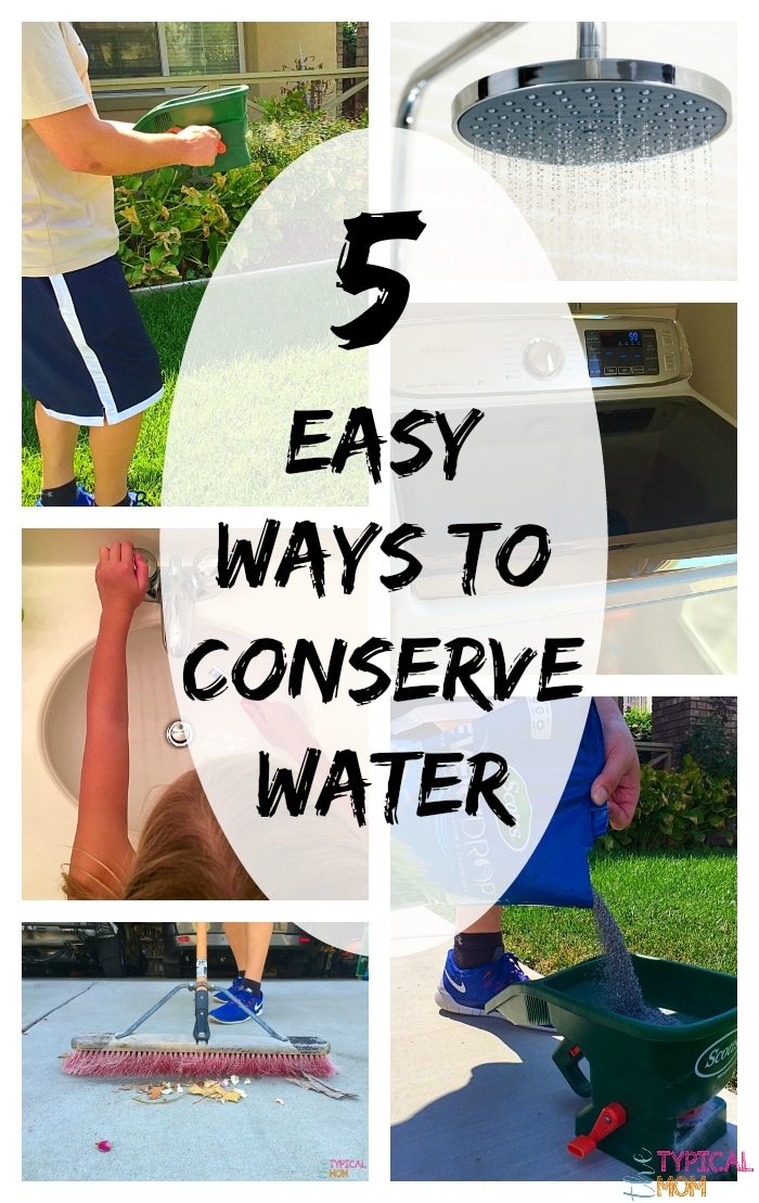 5 Ways to Conserve Water