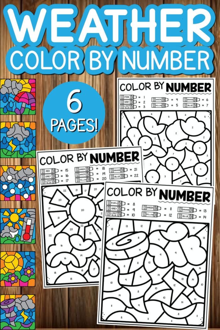 Weather Coloring Pages