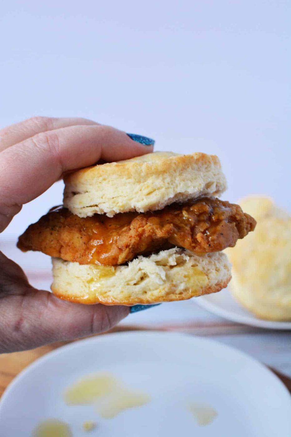Copycat Whataburger Chicken Biscuit