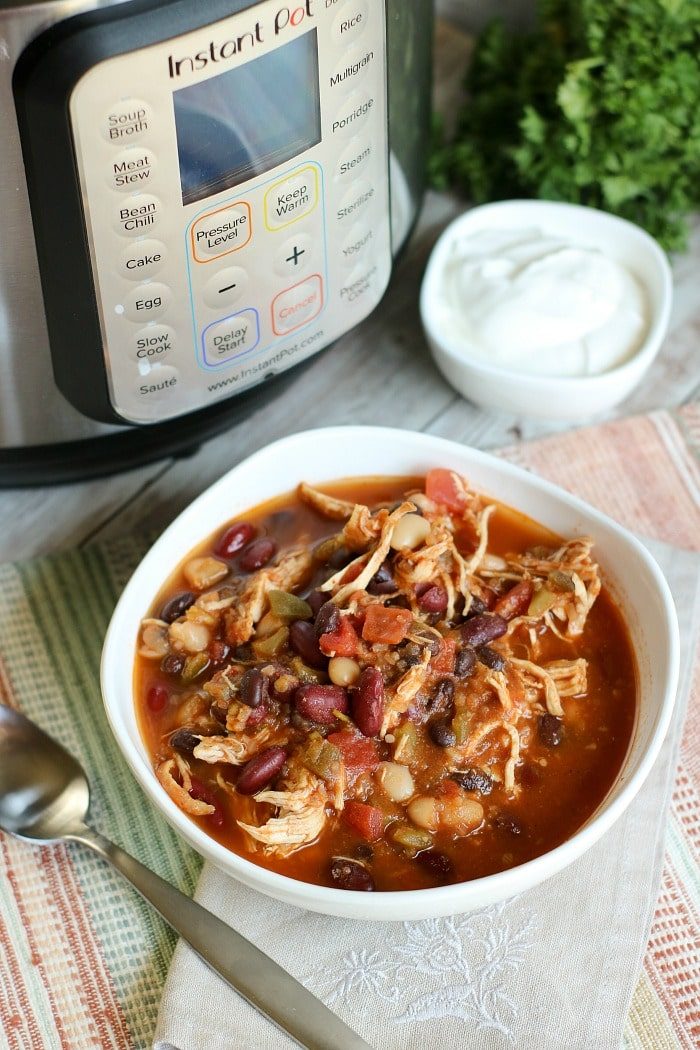 Instant Pot Three Bean Chili