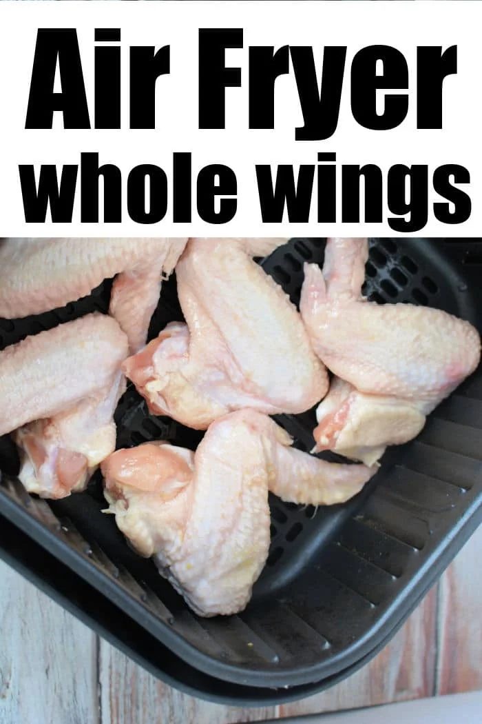 air fryer chicken wings whole