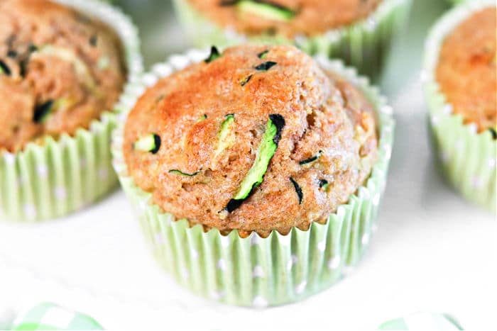 applesauce zucchini muffins