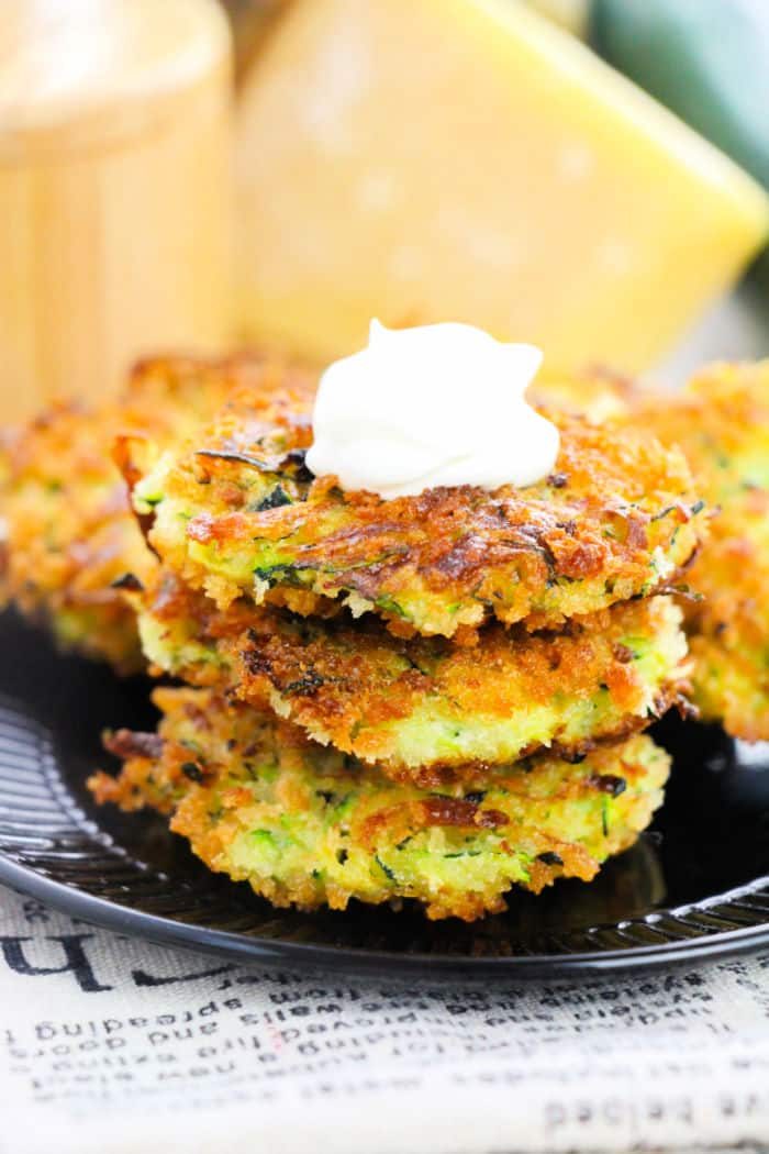 Zucchini Fritters Vegetarian