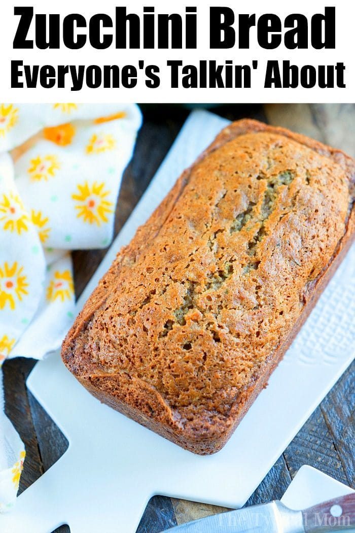 Moist Zucchini Bread Recipe 2