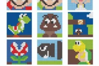 Pixel Perfect Mario Coloring