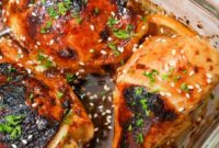 Sticky Teriyaki Baked Chicken