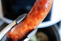 Quick & Crispy Air Fryer Frozen Sausages