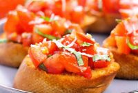 Homemade Bruschetta A Simple Delight
