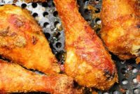 Flourless Golden Crispy Air Fryer Chicken