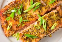 Sweet and Tangy Honey Mustard Salmon