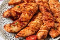 Crispy Air Fryer Frozen Chicken Tenderloins