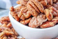Sweet & Crunchy Glazed Pecans