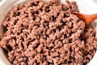Cooking Ground Beef in the Microwave