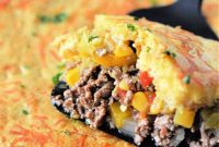 Jiffy Cornbread Tamale Bake