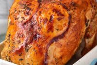 Golden Roasted Turkey Crown