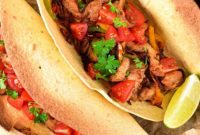 Sizzling Chicken Fajita Wraps