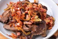 Tender Pan-Fried Beef Liver with Caramelized Onions