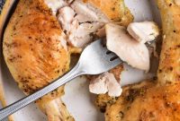Oven-Crisped Chicken Leg Quarters