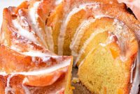 Homestyle Peach Cobbler Pound Cake