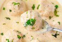 Creamy Alfredo Meatballs
