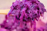 Sautéed Red Cabbage with Apples and Onions