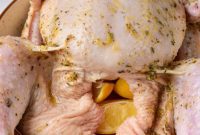 Savory Stuffed Whole Chicken