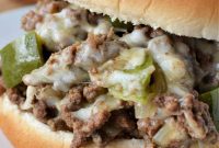 Philly Cheesesteak Sloppy Joes