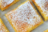 Easy Cake Mix Lemon Bars
