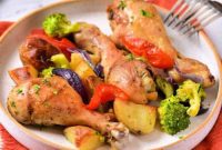 Melt-In-Your-Mouth Baked Chicken Drumsticks