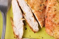 Perfectly Air Fried Thin Chicken Breast