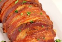 Crispy Bacon Air Fryer Meatloaf