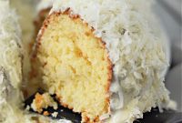 Tropical White Chocolate Coconut Bundt Cake
