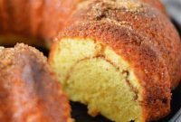 Bakery Style Snickerdoodle Bundt Made Easy