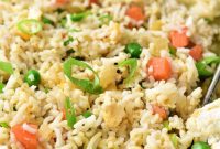 Golden Egg and Green Pea Fried Rice