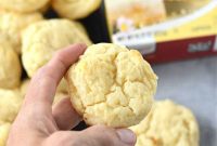 Velvety Cream Cheese Cake Mix Cookies