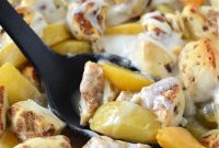 Peachy Cinnamon Swirl Cobbler